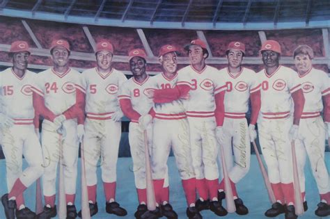 1976 Cincinnati Reds "Big Red Machine" Autographed Poster | EBTH