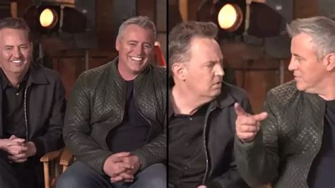 Friends star Matt LeBlanc still had Matthew Perry's back in resurfaced interview - Celebrity ...