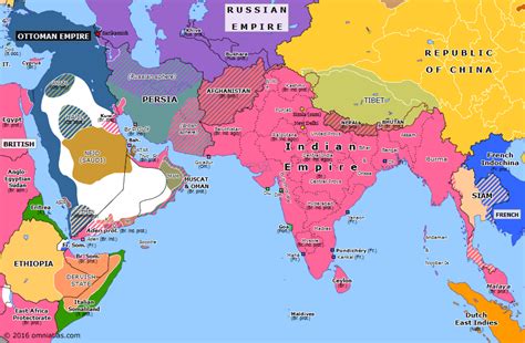 Battle of Sarikamish | Historical Atlas of Southern Asia (29 December 1914) | Omniatlas