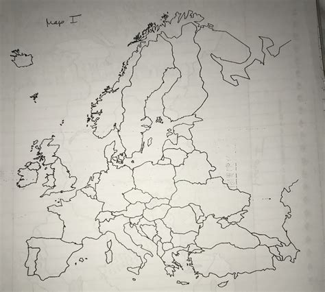 Map Quiz Chapter 22 (s4&5) EUROPE Countries and Capitals Diagram | Quizlet