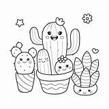 Cactus coloring pages  ColoringLib sketch template