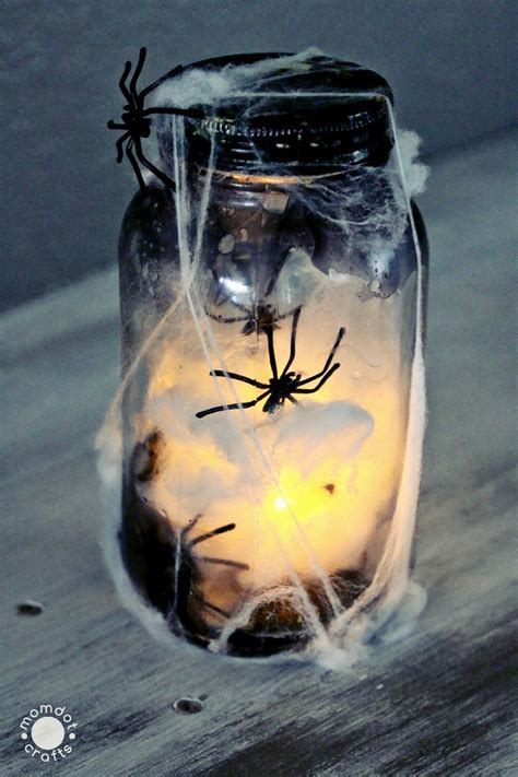 "Catch a Spider by its Toe": Light Up Mason Jar