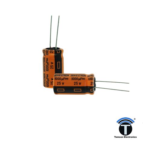 KELTRON 1000 uF/25 V Radial Electrolytic Capacitor – TOMSON ELECTRONICS