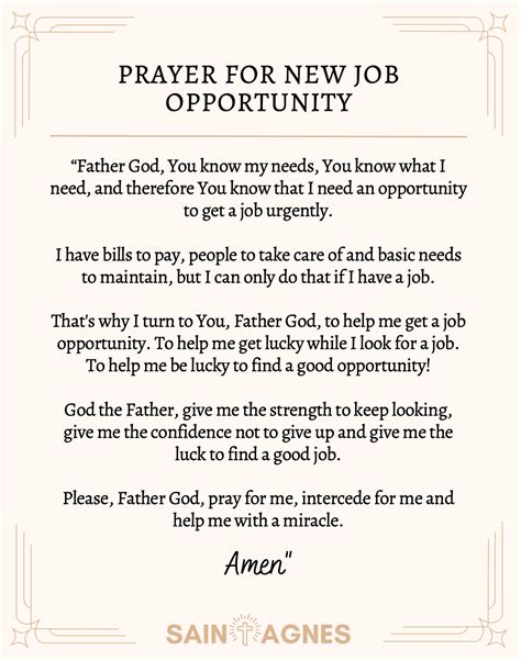 8 Miracle Prayers to Get a Job & New Job Opportunity