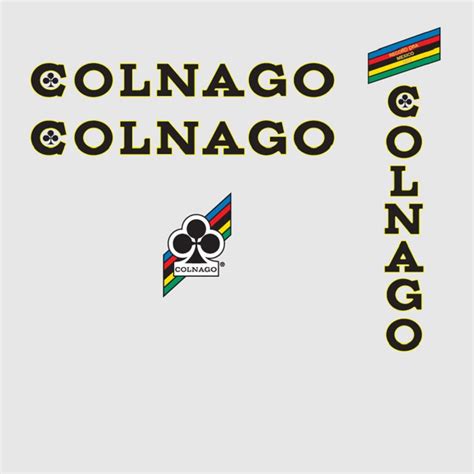 Colnago Super Bicycle Decals / Stickers | Bicycle Decals