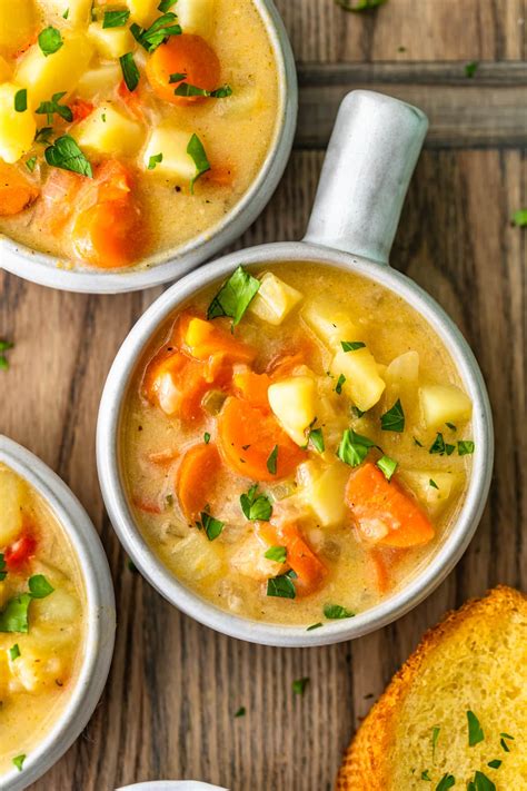 Cheesy Potato Soup Recipe (Potato Chowder) - The Cookie Rookie®