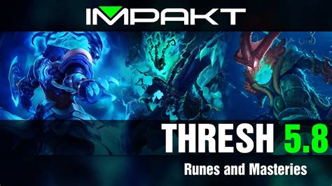 League of Legends: Support Tips - Thresh Runes/Masteries - YouTube