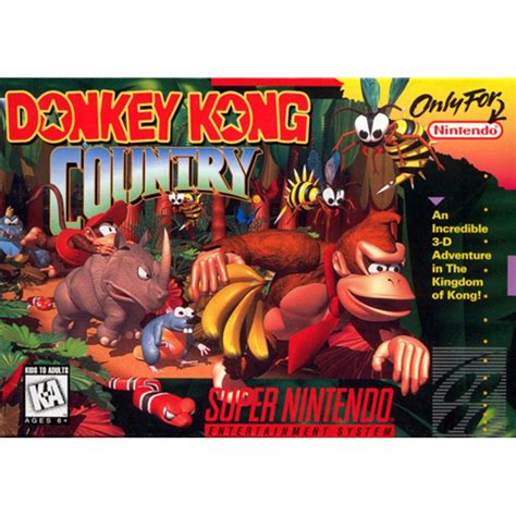 Donkey Kong Country Super Nintendo SNES Game For Sale | DKOldies