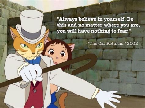 El mundo de los gatos. | Frases sobre estudio ghibli, Películas del estudio ghibli, Estudio ghibli