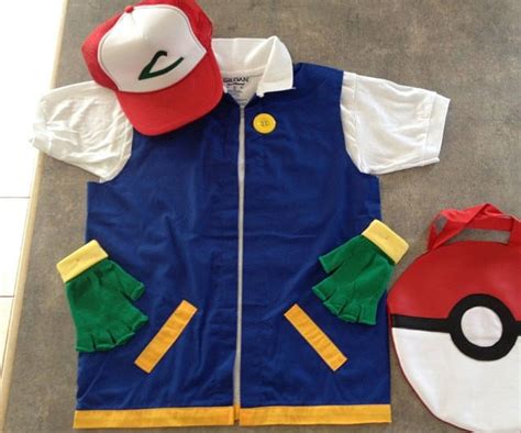 Pokemon Ash Cosplay Costume