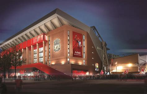 Wallpaper wallpaper, sport, stadium, football, Liverpool FC, Anfield ...