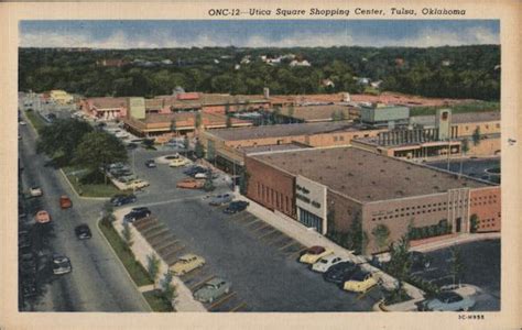 Utica Square Shopping Center Tulsa, OK Postcard