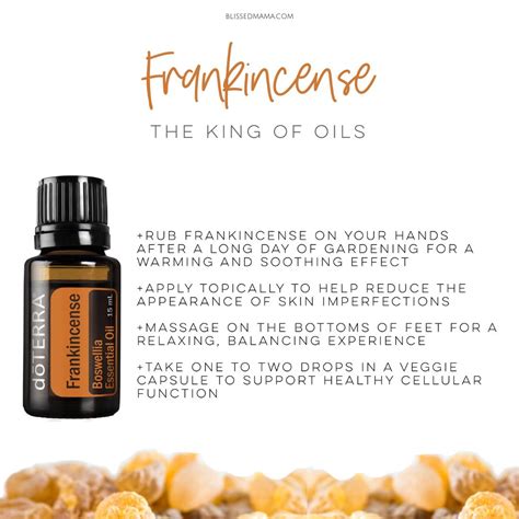 31 Days of Frankincense Essential Oil Recipes