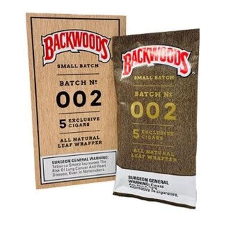 Backwoods - Blunt Wraps Small Batch 002 5pk - TGR-NOW Smoke Vape Delivery Los Angeles