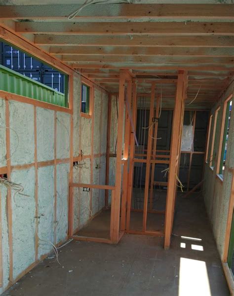 Shipping Container Insulation - Spray Foam - NZ Application Service