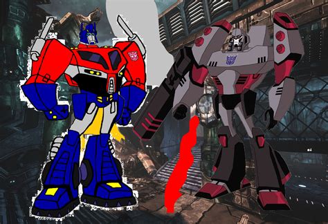 Optimus Prime Vs Megatron by leivbjerga on DeviantArt