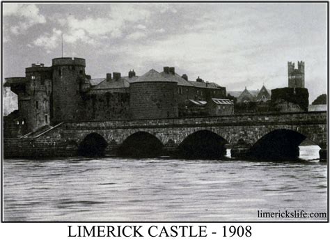 Images of Limerick Castle through the centuries