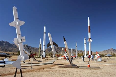 A Missile Park at White Sands Missile Range Museum | Amusing Planet