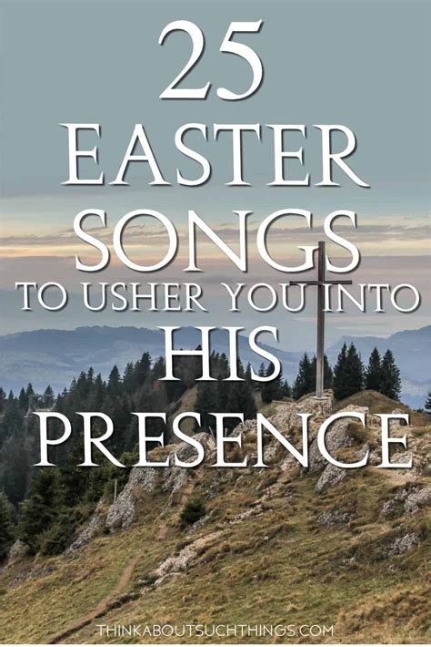 Create a new Easter tradition by sending time worshiping. These Easter songs will usher you into ...