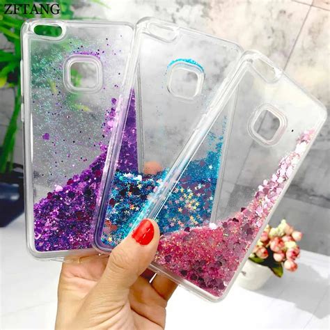 ZFTANG For Coque Huawei Y6 2018 Case Glitter Liquid Silicone Soft TPU Phone Cases For Funda ...