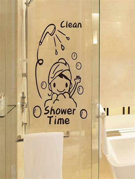 Bathroom Wall Decor Stickers 2020 | Wall decor stickers, Wall prints ...