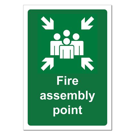 Emergency Assembly Point Safety Sign — SG World