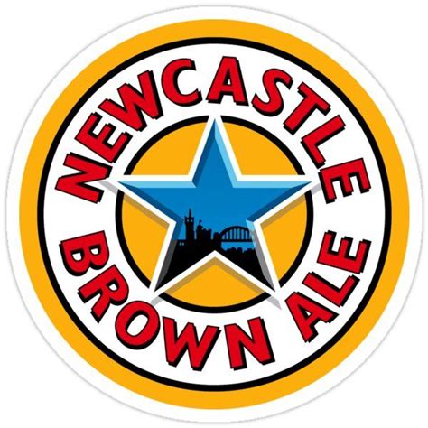 newcastle brown ale Sticker | Newcastle brown ale, Newcastle brown, Beer logo