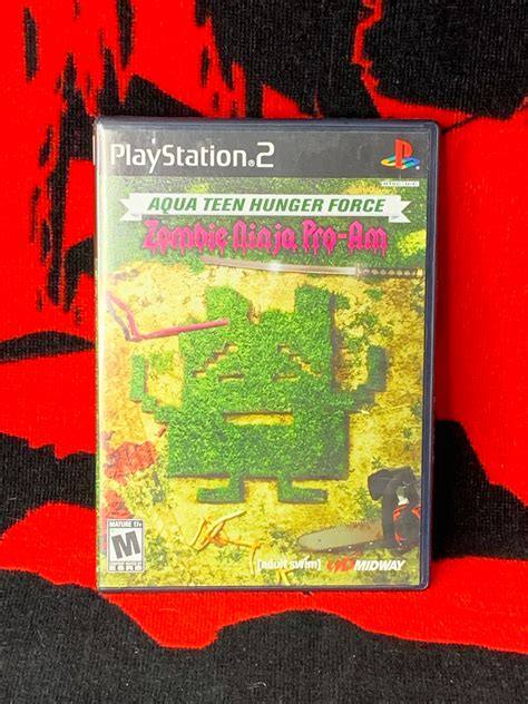 Playstation 2. Aqua Teen Hunger Force Zombie Ninja Pro-am. - Etsy