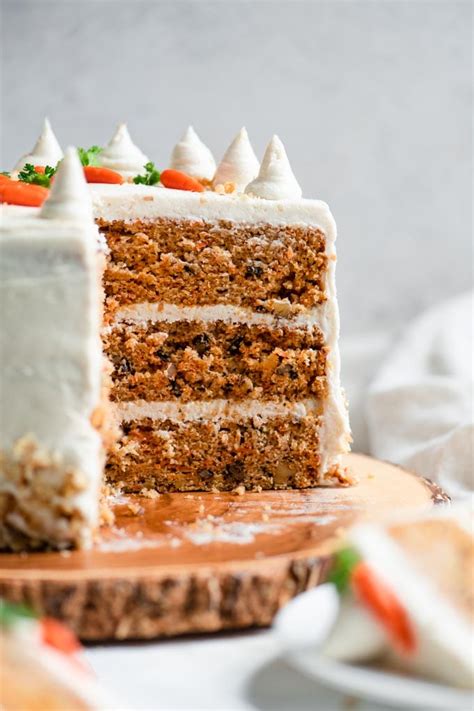 Easy Vegan Carrot Cake • The Curious Chickpea