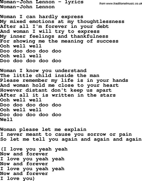 John Lennon Lyrics And Chords