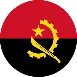 Angola flag vector - Country flags