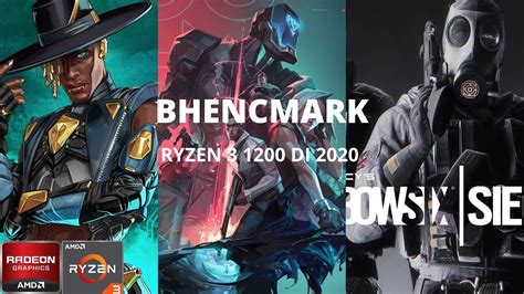 BENCHMARK RYZEN 3 1200 TEST GAME 2021 - YouTube