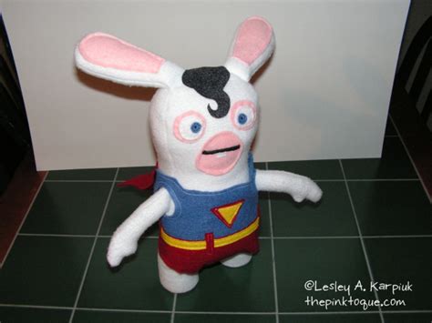 The Pink Toque» Plush » Rayman Raving Rabbid Plush