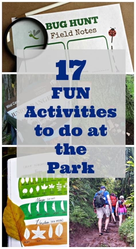 17 Fun Things to Do at the Park