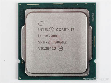 Intel Core i7-10700K Specs | TechPowerUp CPU Database