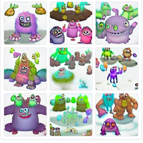 AI generated monsters. : r/MySingingMonsters