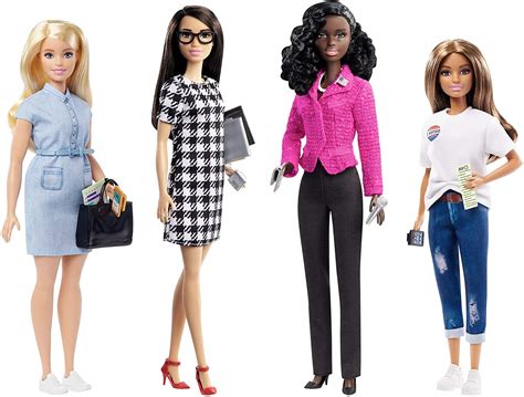 Barbie President Campaign Team Giftset with 4 dolls - YouLoveIt.com