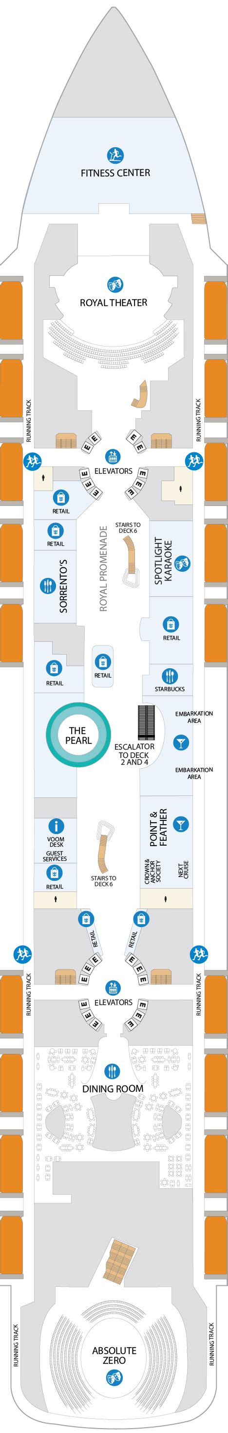 Icon of the Seas – Deck Plans - Planet Cruise