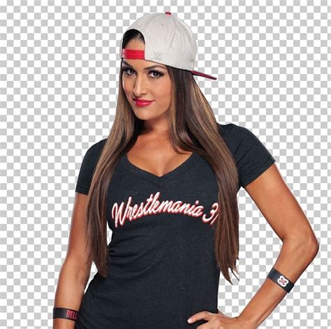 Nikki Bella T-shirt Hat WrestleMania 33 PNG, Clipart, Bella Twins, Brie ...