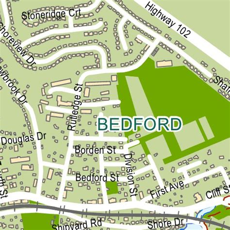 Bedford, NS Map by Avenza Systems Inc. | Avenza Maps