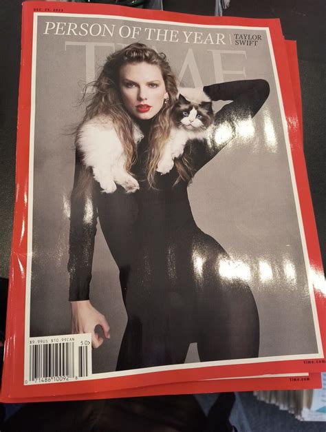 TAYLOR SWIFT Time Magazine 2023 Person of The Year *CAT COVER* Full Magazine.