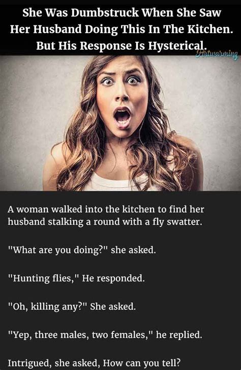The Best Reasoning Ever. The Husband Just Nailed It. | Funny marriage jokes, Quick jokes, Clean ...