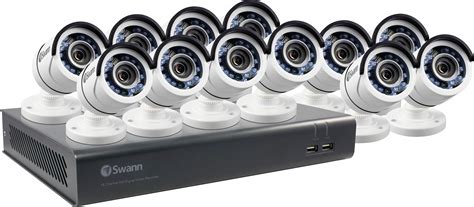 Questions and Answers: Swann 16-Channel, 12-Camera Indoor/Outdoor Wired 2TB DVR Surveillance ...