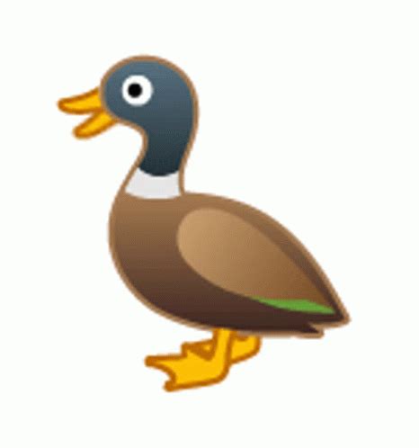 Duck Quacking Clipart