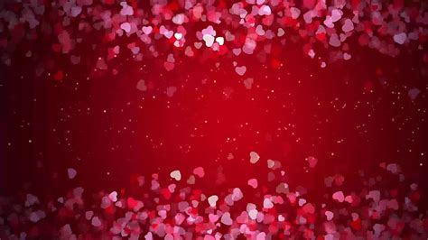 Red Wedding Hearts