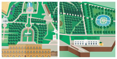 Boboli Gardens map :: Behance