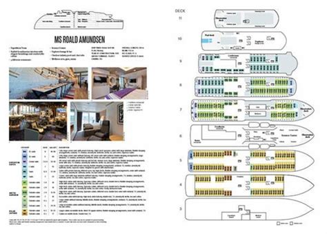 Hurtigruten Roald Amundsen Deck Plan