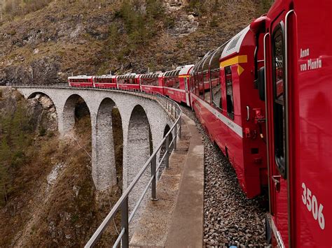 HD wallpaper: mountain pass, alps, bernina railway, bernina express, swiss alps | Wallpaper Flare