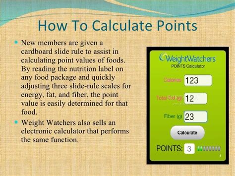 Weight Watchers Points Values – Blog Dandk