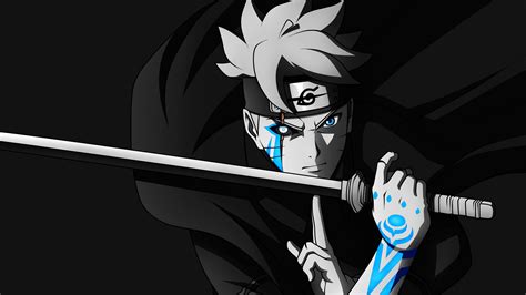 Boruto Uzumaki Jōgan Tattoo - 4K Ultra HD Wallpaper